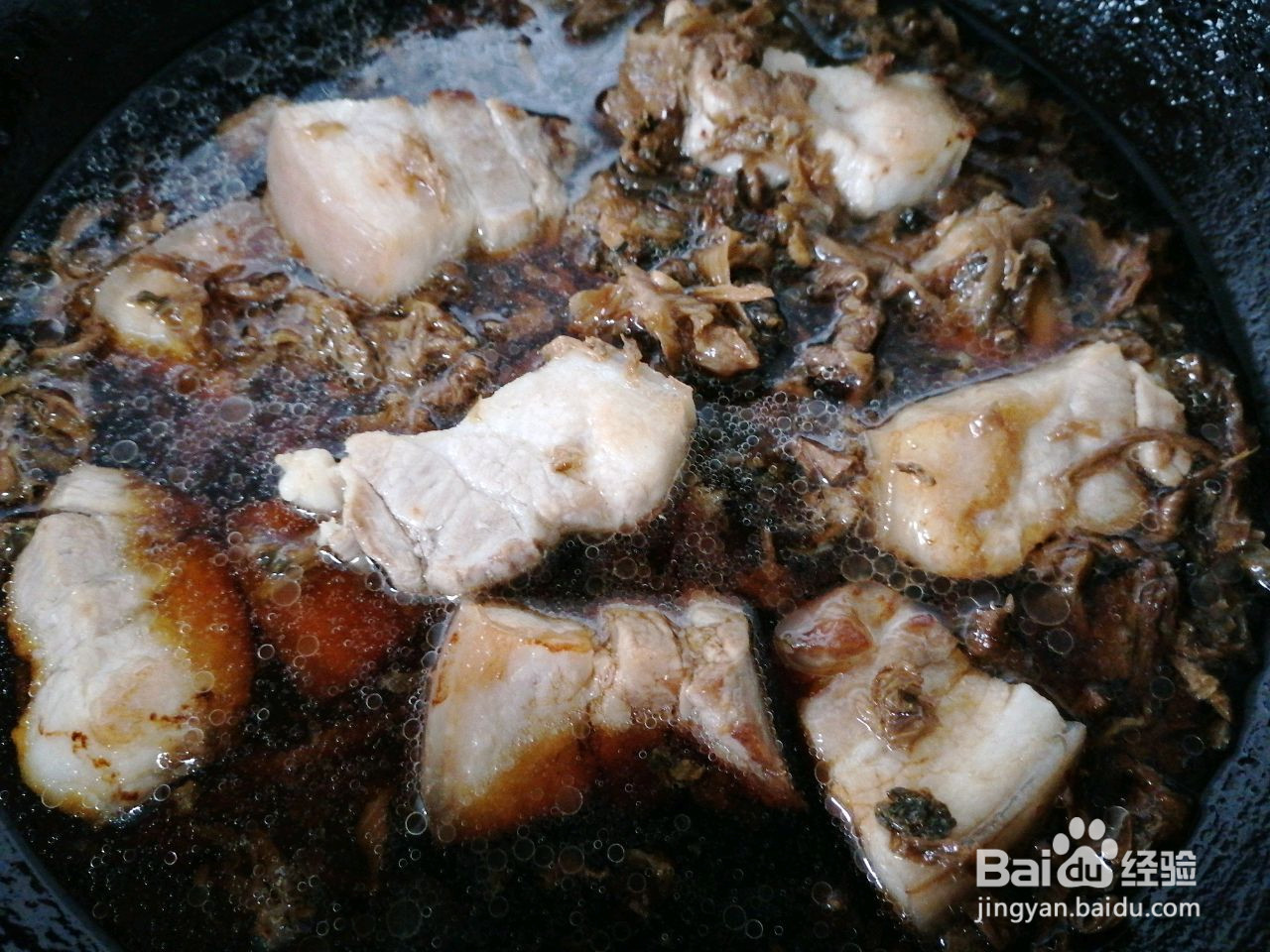 梅干菜烧肉的做法