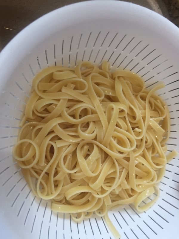 鲜虾浓香意面Fettuccine
