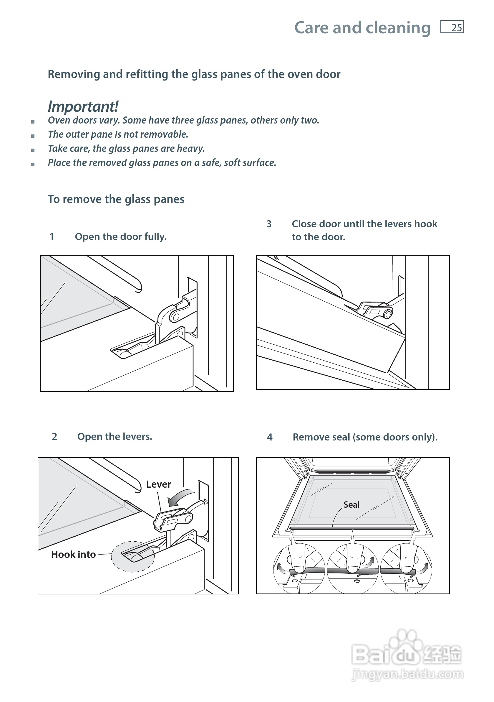 斐雪派克OB60SCEW4嵌入式烤箱说明书:[2]