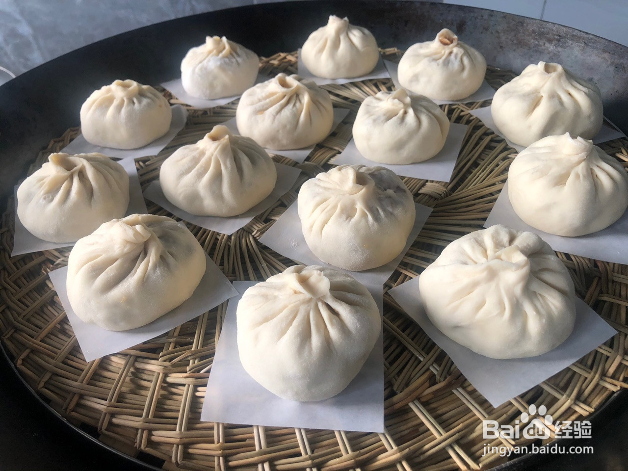 梅菜肉包的做法