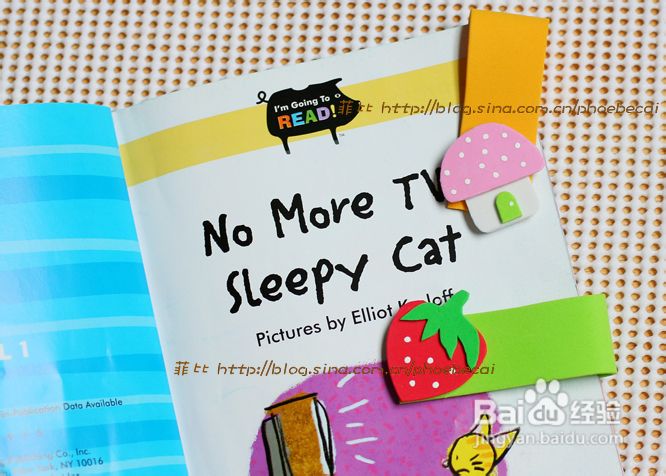 可爱小玩意磁铁书签&阅读识字