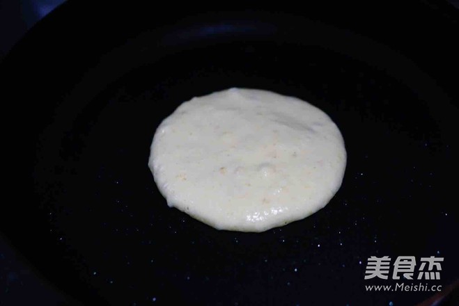 香蕉燕麦松饼