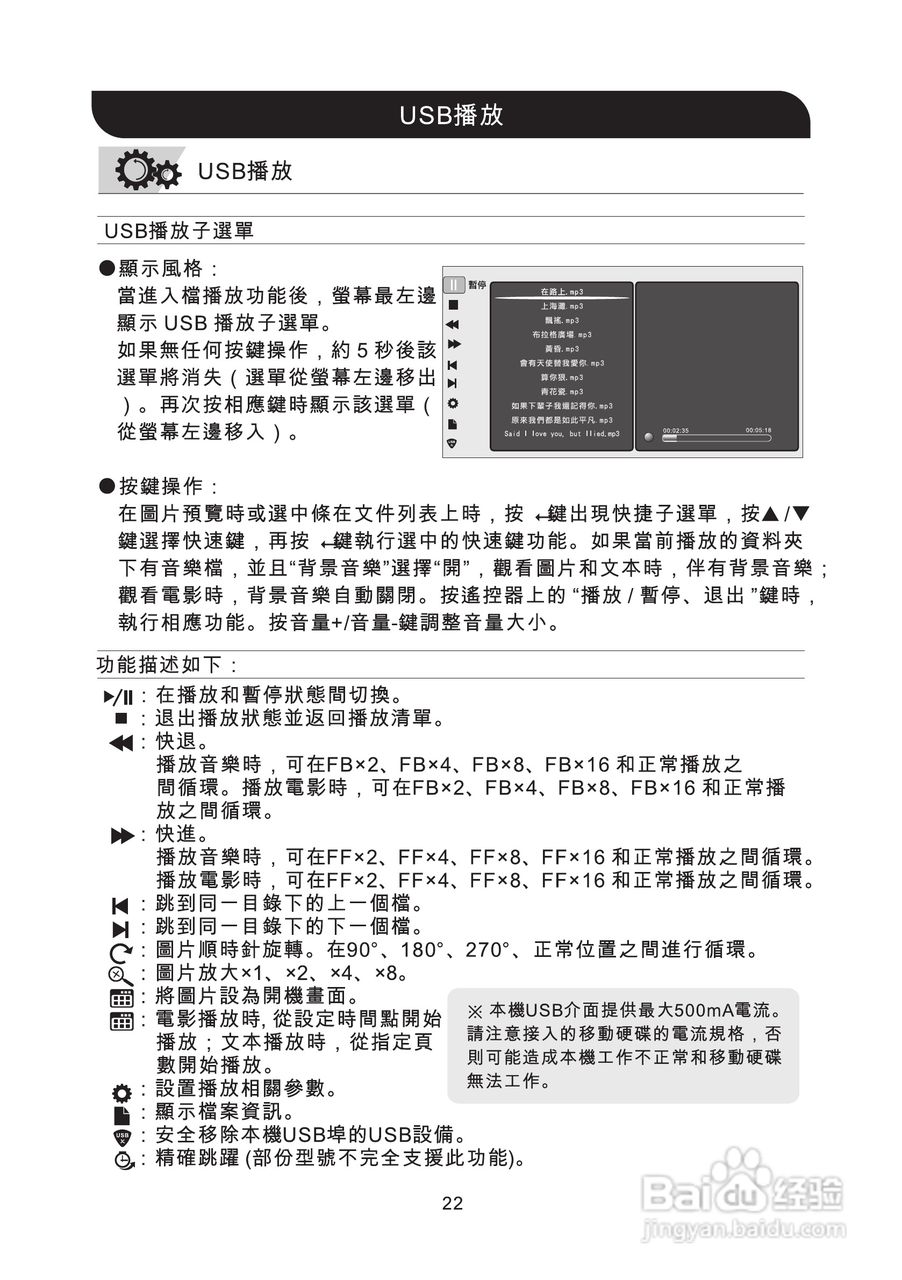 声宝PM-63H900型多媒体电视液晶显示器说明书:[3]