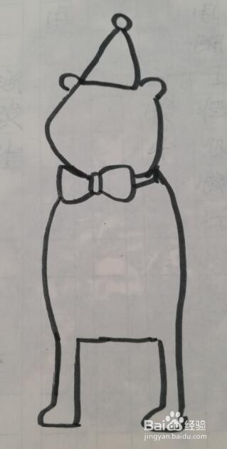 简笔画 小松鼠的画法