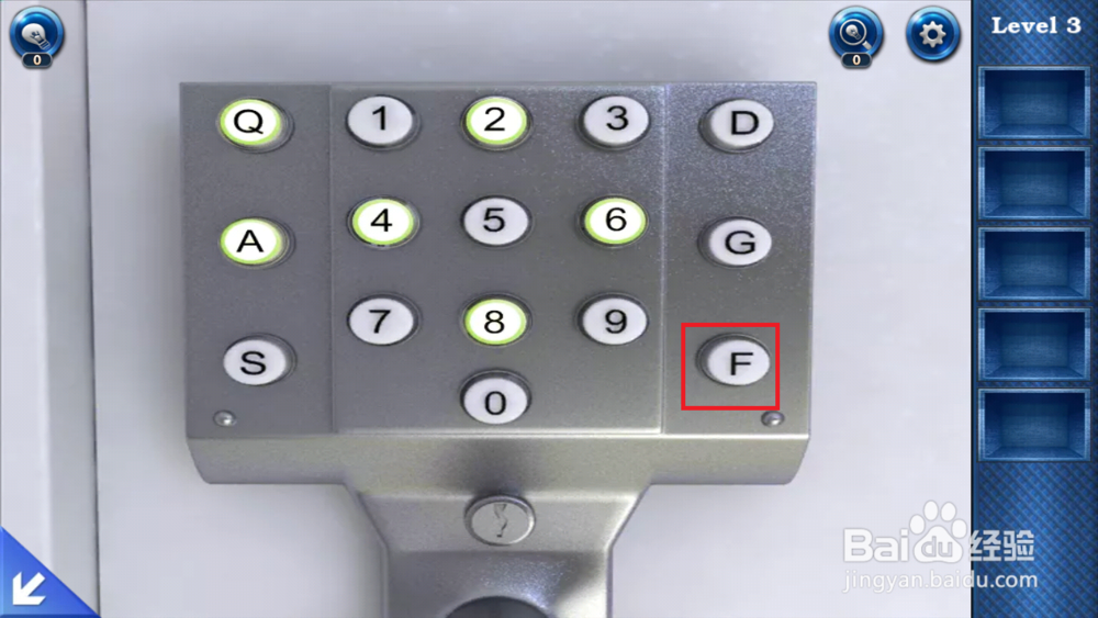 密室逃脱6之逃出银行第三关