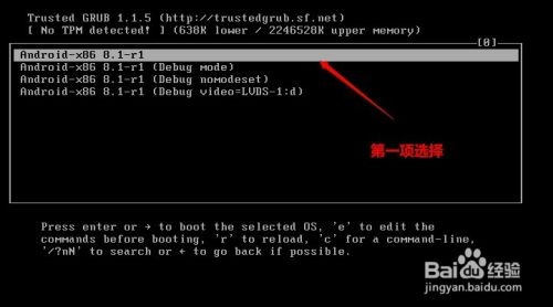 VMware虚拟机安装android-x86_64-8.1-rc1.iso