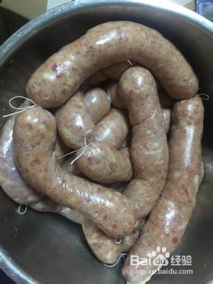 内蒙羊肉肠的做法