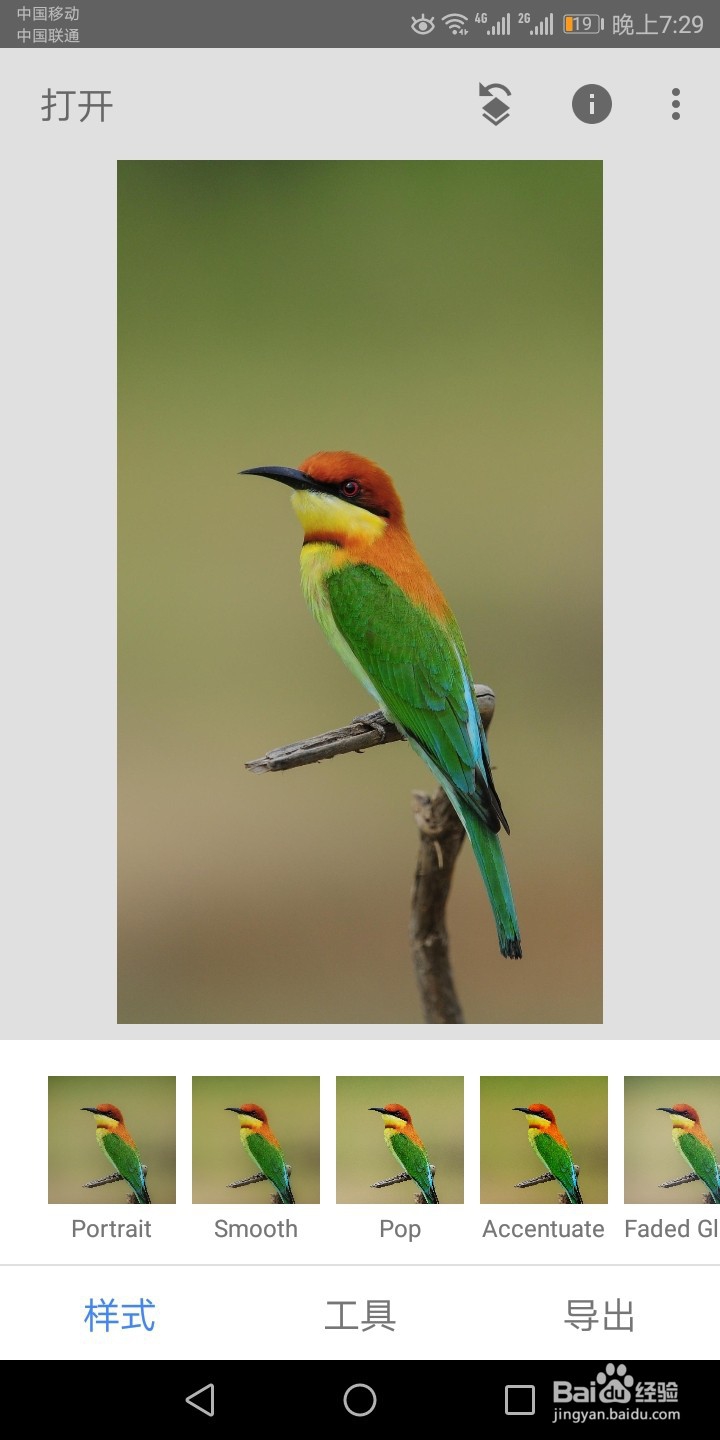 如何利用snapseed为照片添加曝光和色温