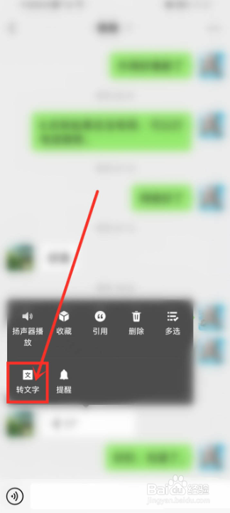 微信语音转文字隐藏在哪里