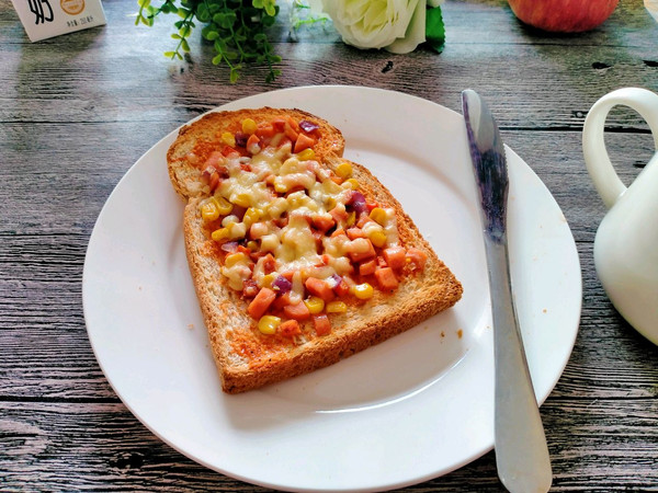 全麦吐司小披萨