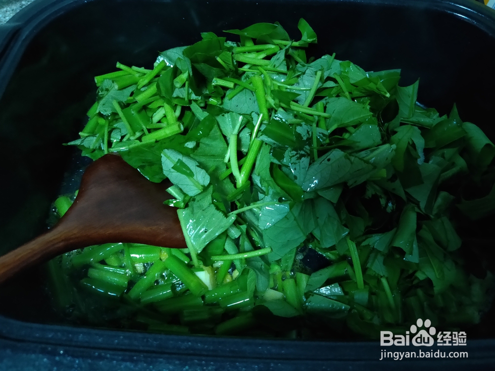 教你怎么做素炒空心菜