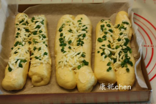 香葱芝士面包条