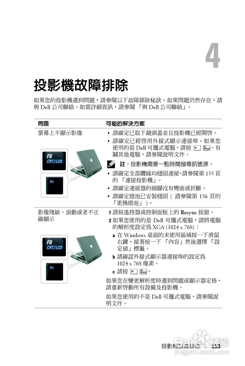 DELL Dell 1200MP Projector投影机说明书:[16]