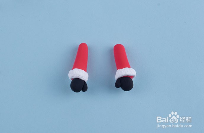 圣诞老人粘土制作教程