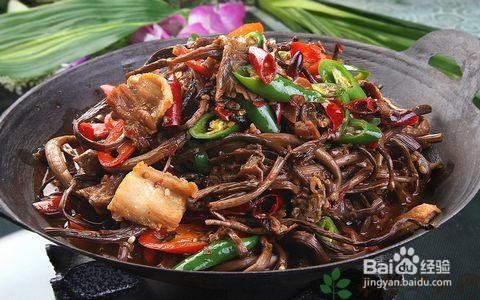 干茶树菇的做法