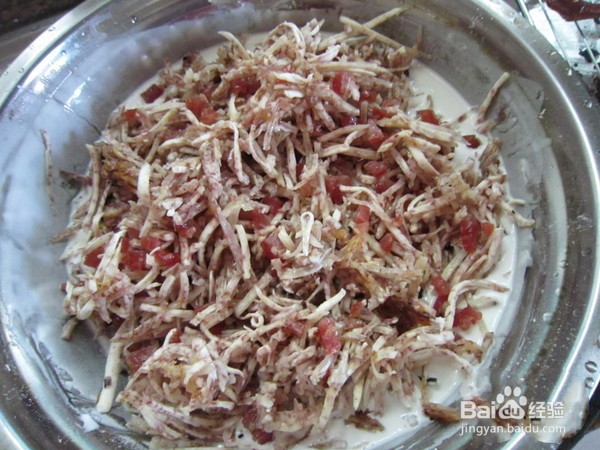 香煎芋头糕的做法