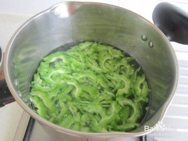 凉拌苦瓜的做法