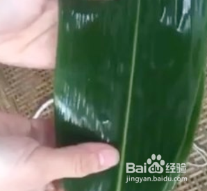 四角长粽子的包法