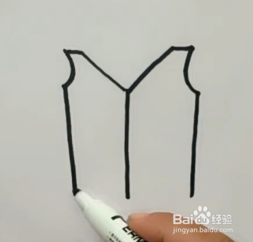 教你怎样用Y简笔画马甲