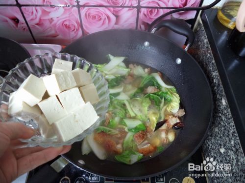 家常菜——烧肉炖白菜豆腐