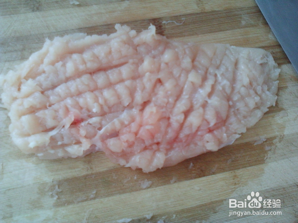 自己在家做--油炸香酥鸡排