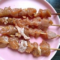 怎么做美味的香煎鸡肉串串