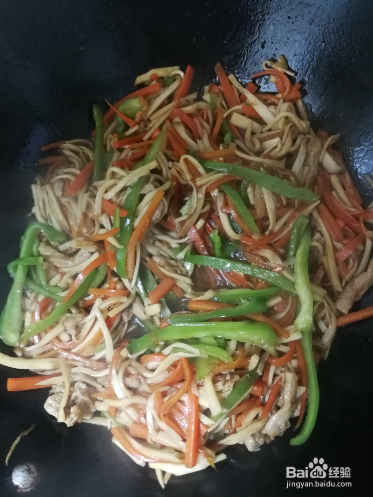 无法抵挡的杏鲍菇炒肉丝
