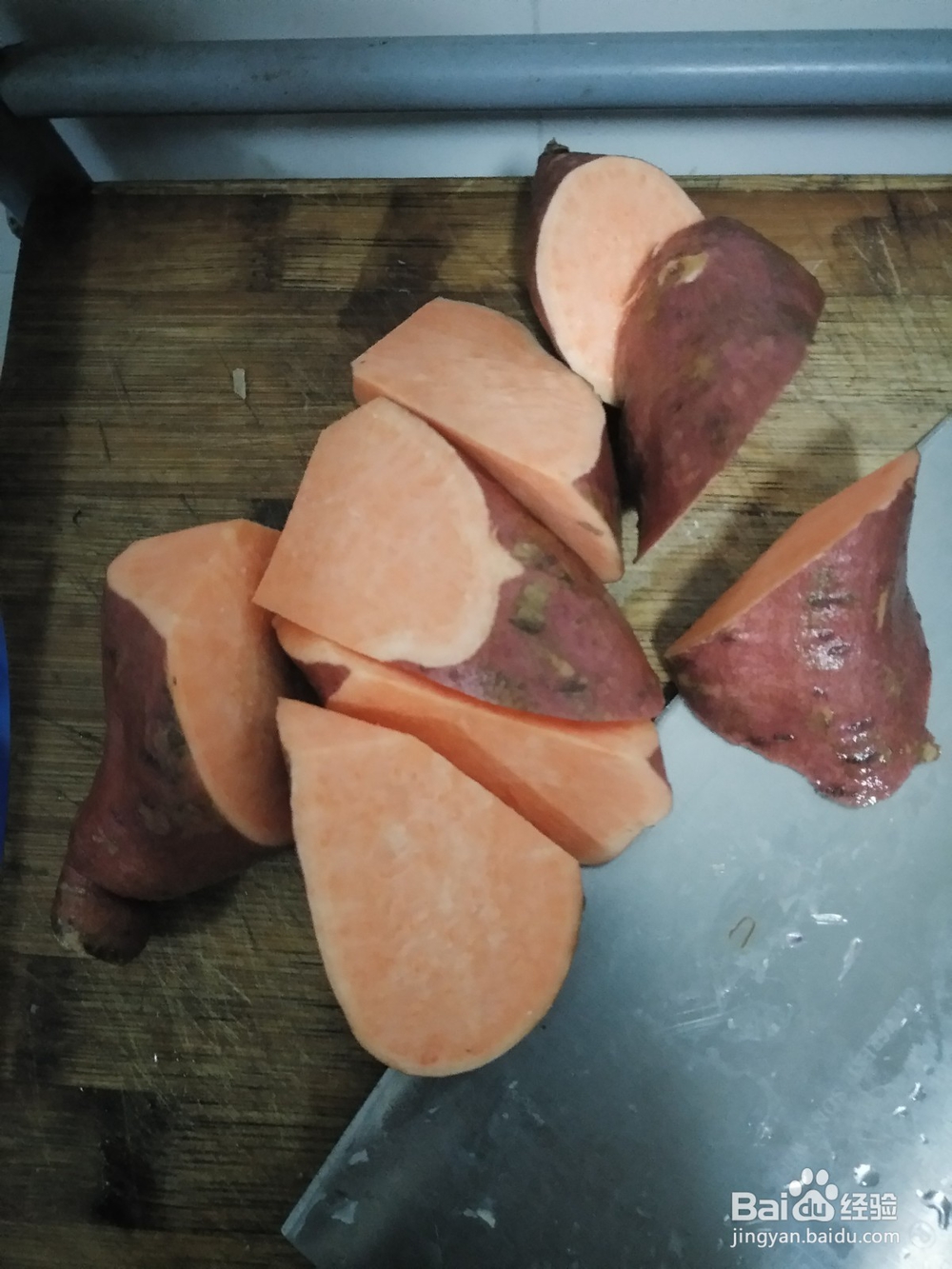 红薯炖仔鸡块