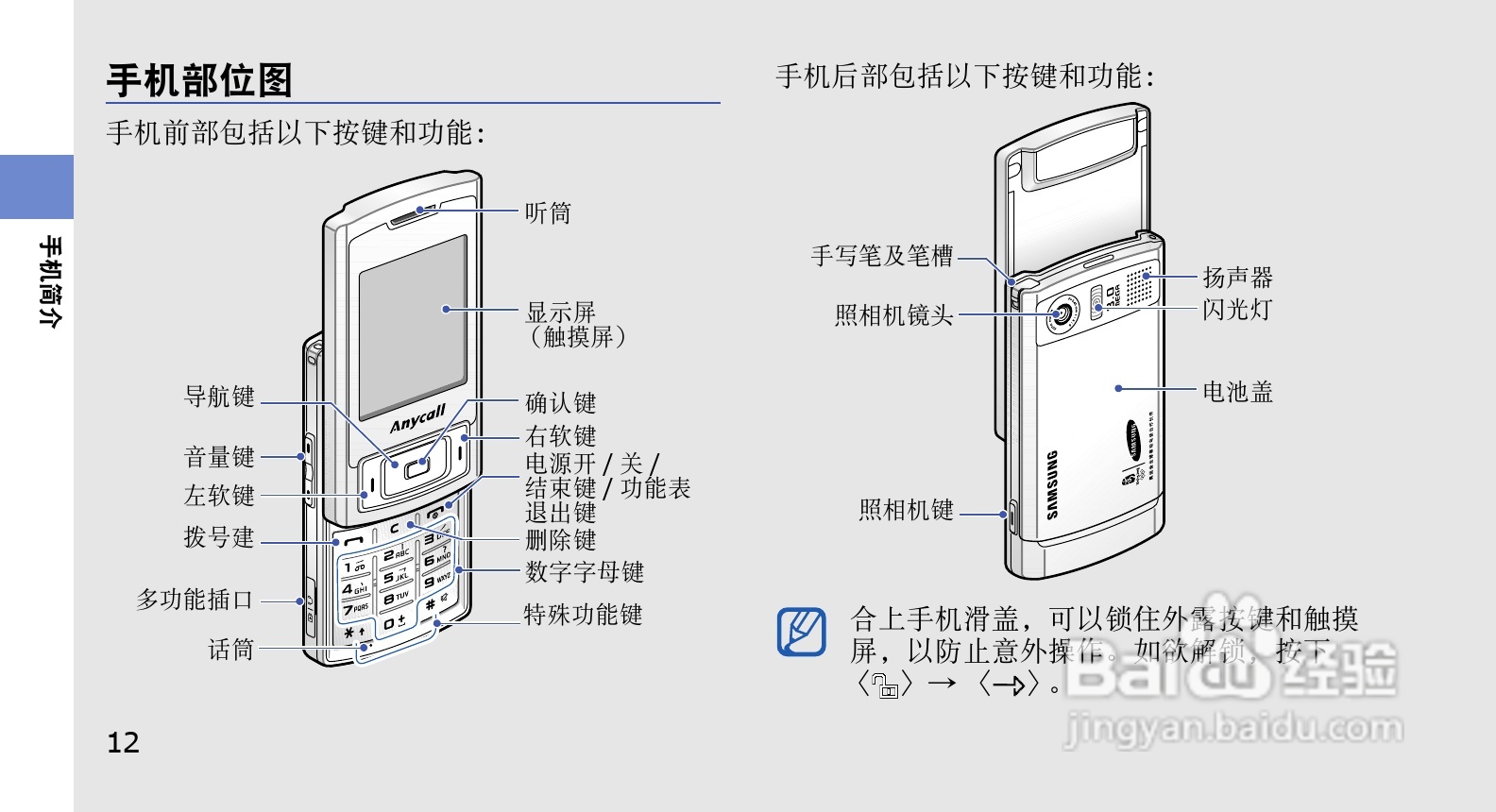 三星SGH-G618手机使用说明书:[2]