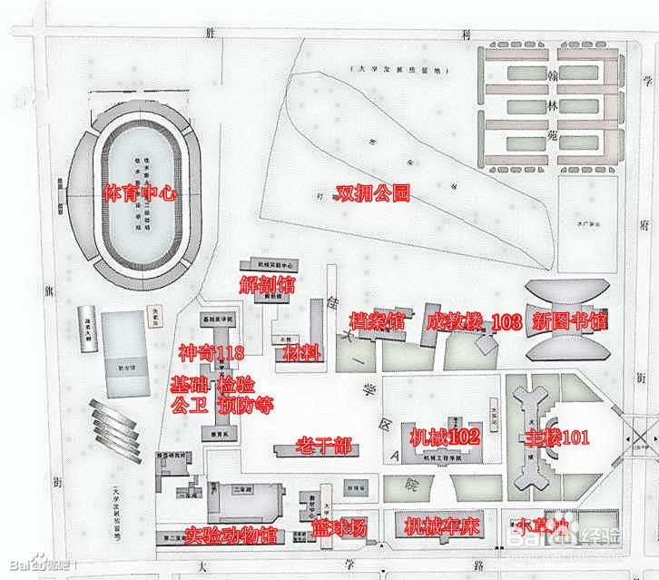 佳木斯火车站到佳木斯大学的路线