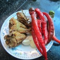 爆炒腊鸡的做法