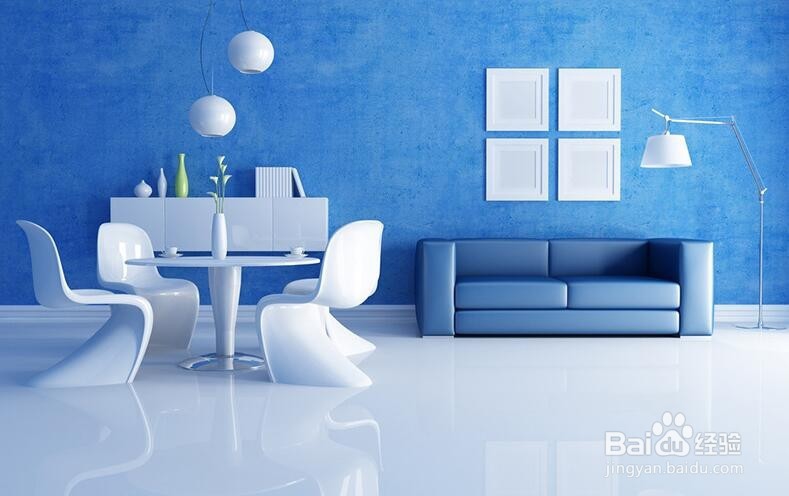 不同色彩墙面与配饰技巧