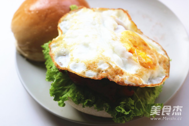 叉烧鸡腿堡的做法