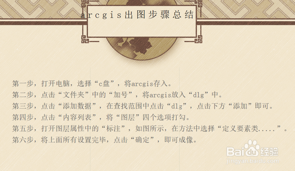 arcgis出图步骤详细