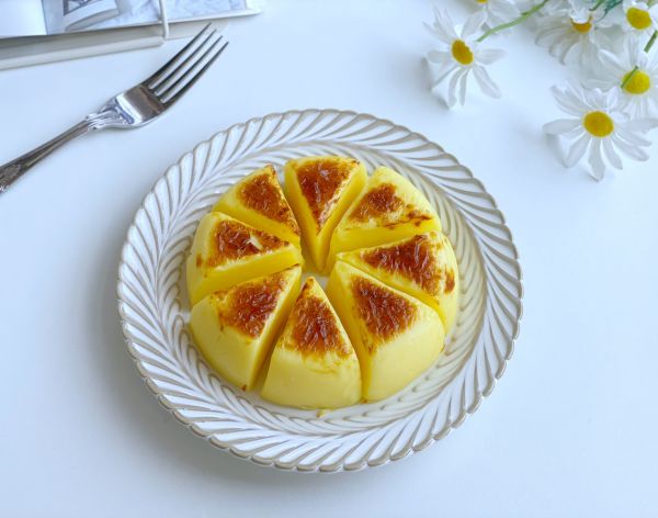 空气炸锅烤牛奶