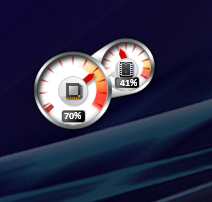 windows7如何添加桌面小工具
