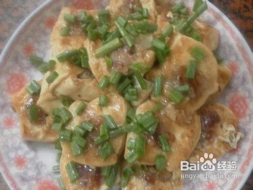 煎酿豆腐的方法