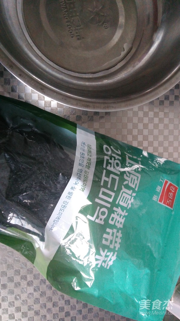 海米凉拌裙带菜