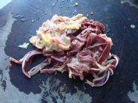 大葱炒鸡杂的做法