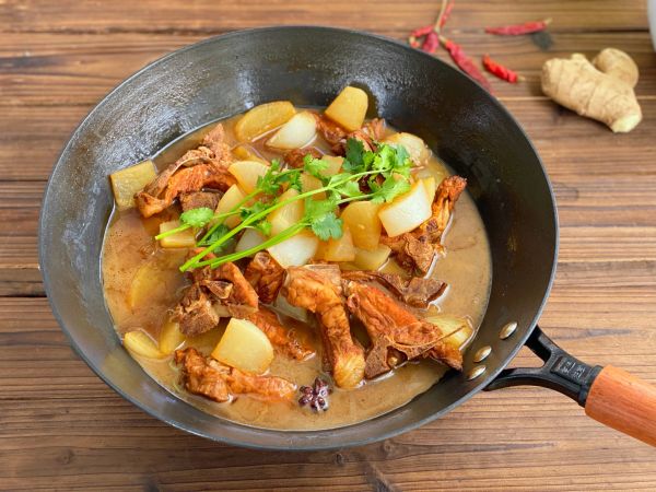 红烧排骨炖萝卜