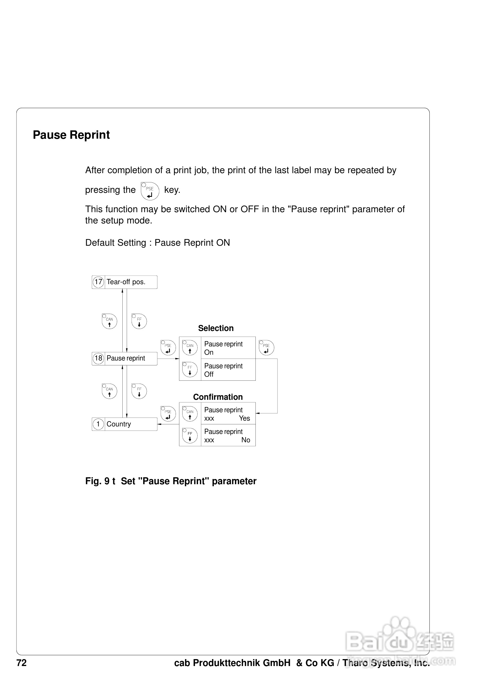 cab A8200打印机使用说明书:[8]