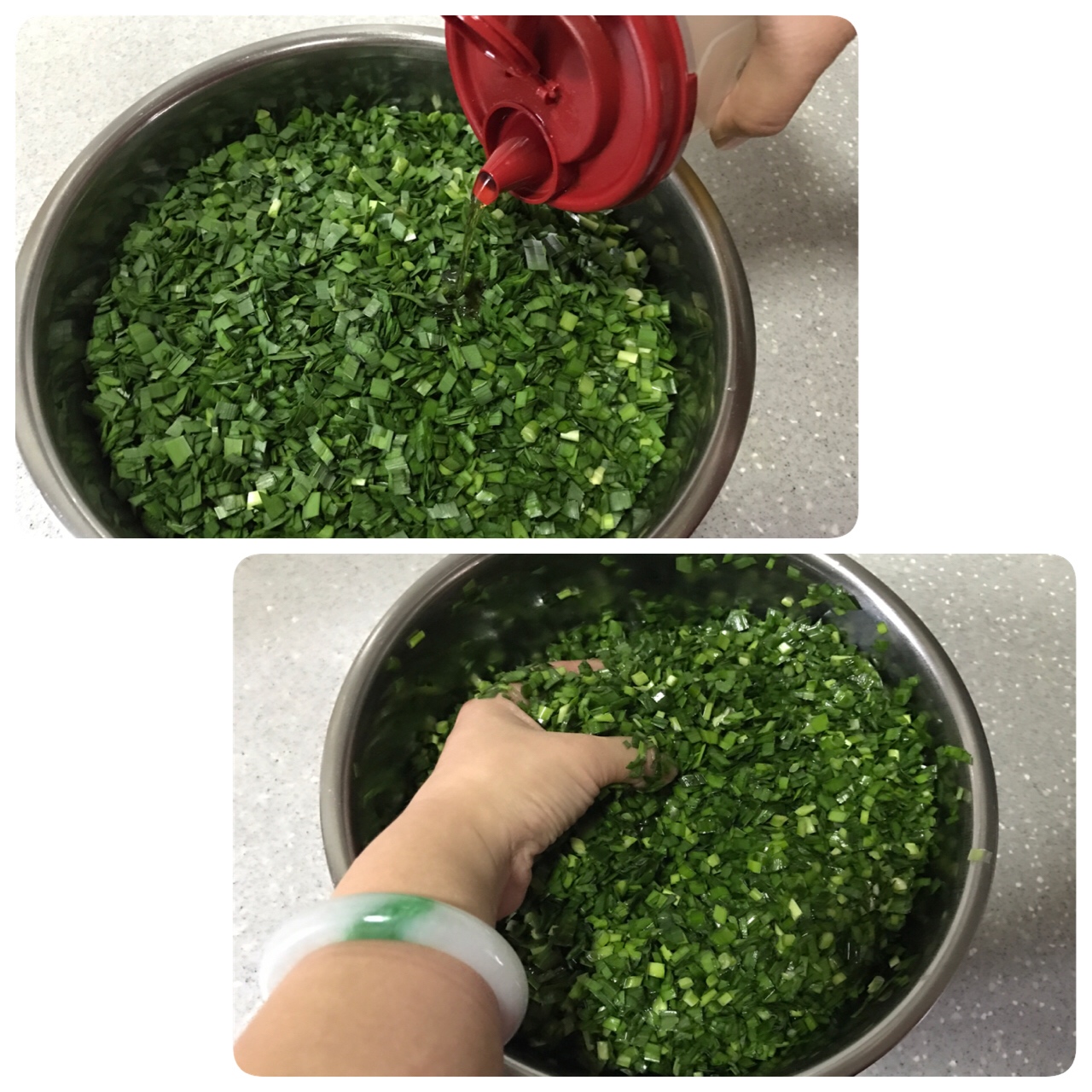 韭菜猪肉饺的做法，快收快收。