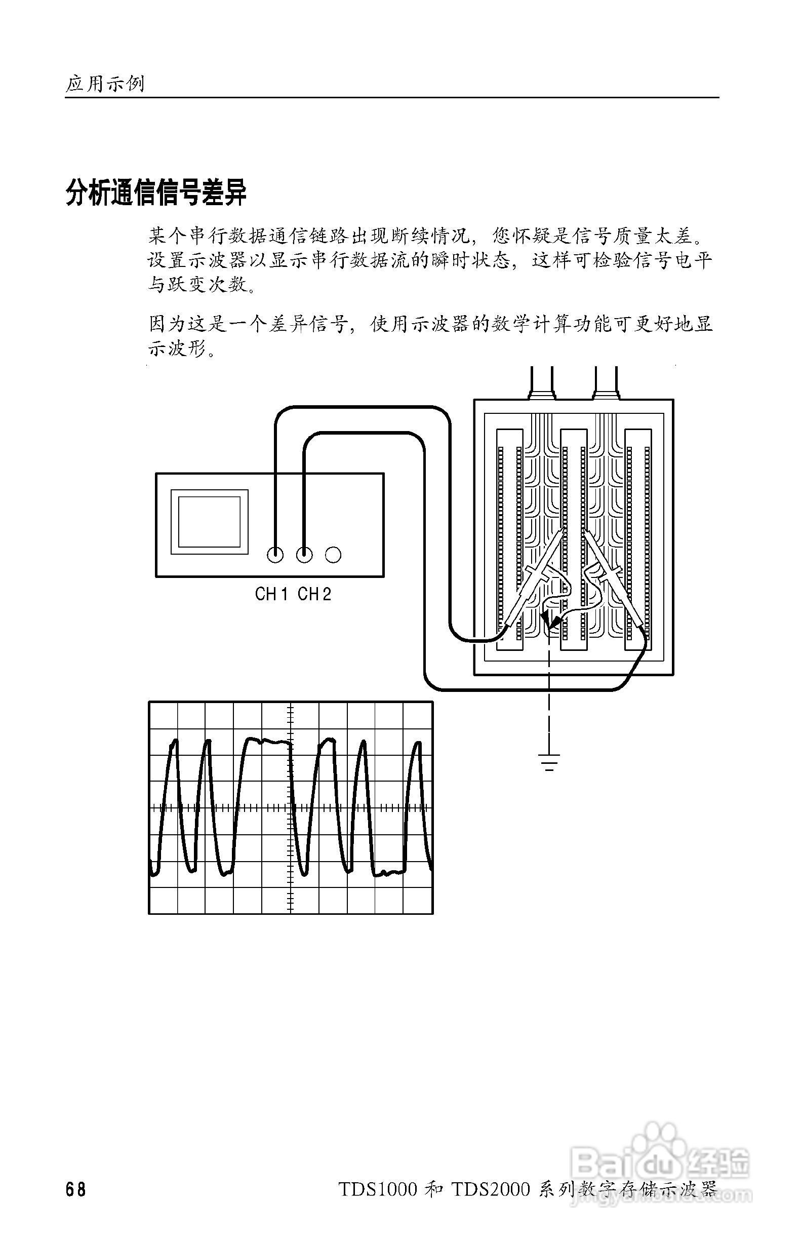 泰克TDS2024数字存储示波器用户手册:[9]