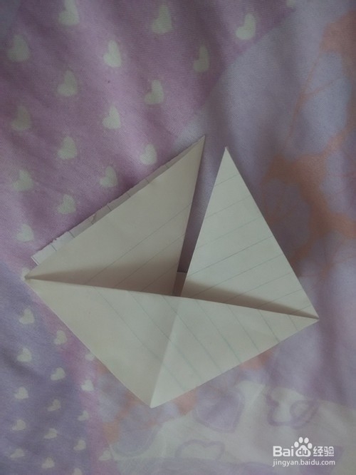 漂亮纸篮子的折法