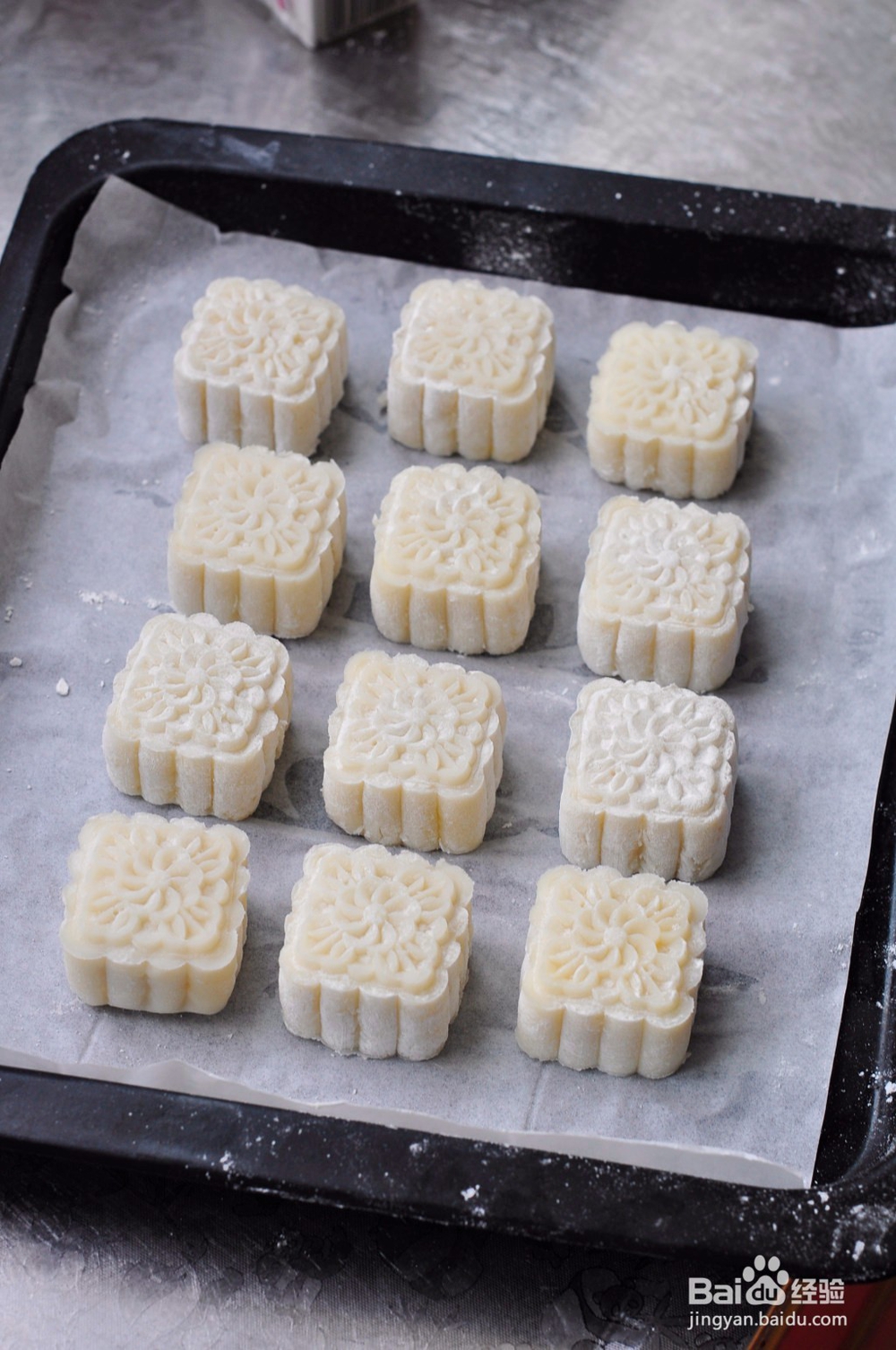 凉皮月饼的做法