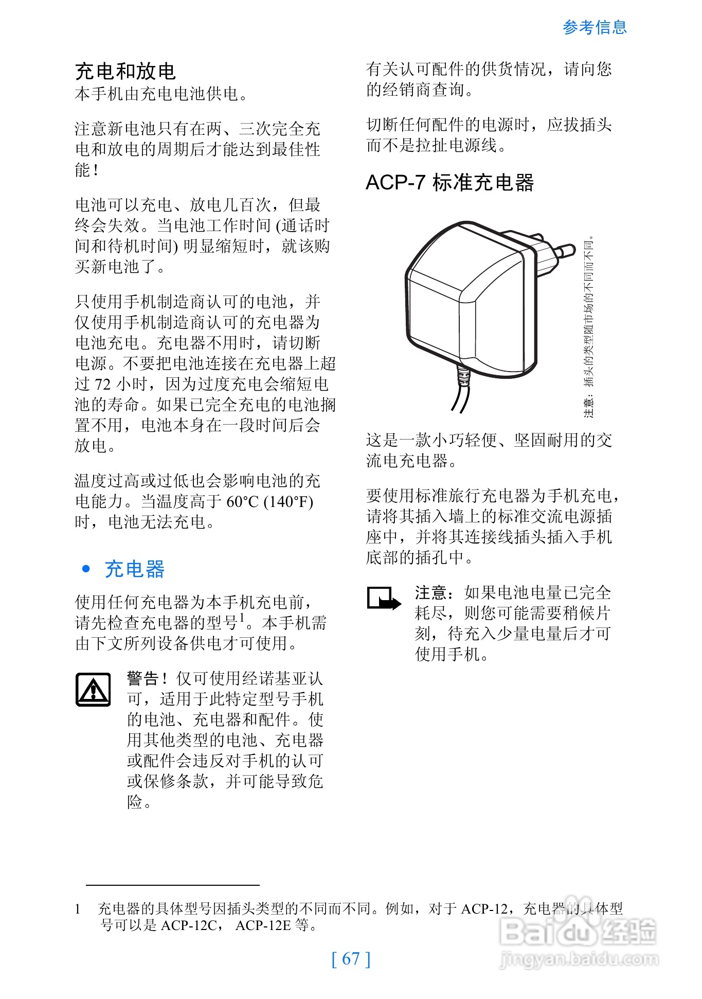 诺基亚2280手机使用说明书:[7]