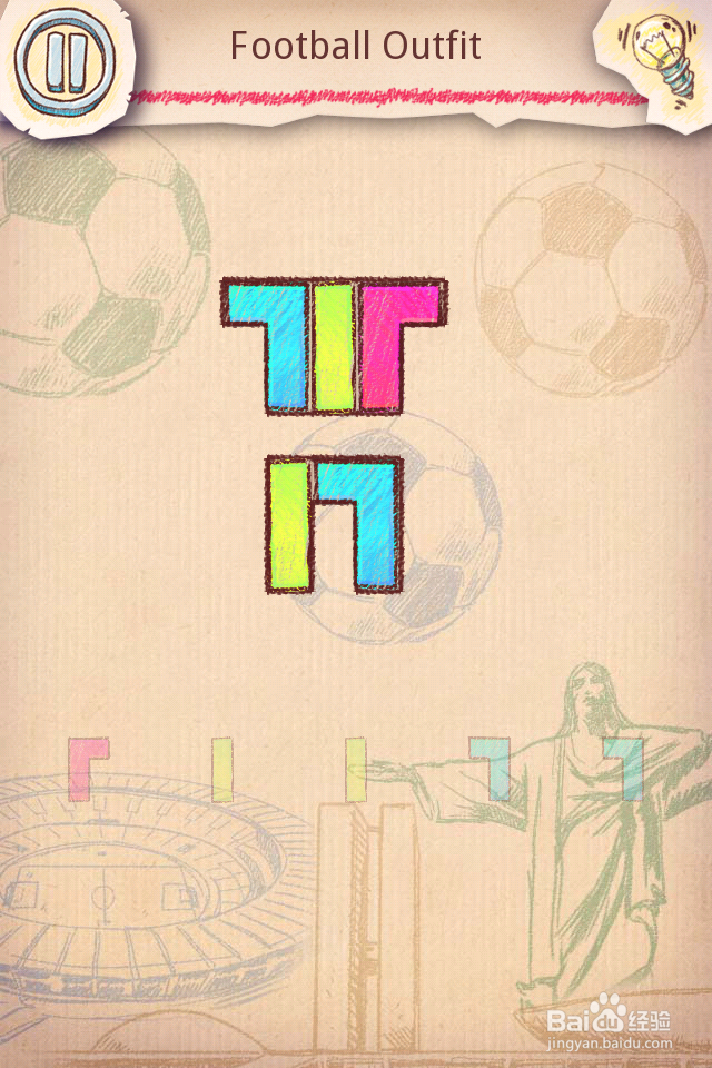 Doodle Fit2 攻略-11 Brazil 巴西