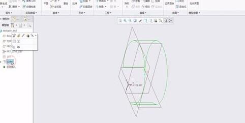 Creo将元件隐藏或显示的操作