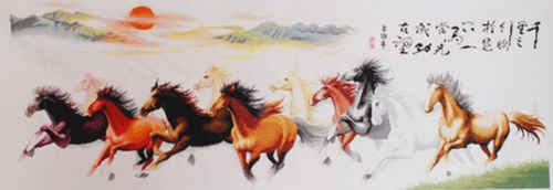 十字绣简部秀法赏析