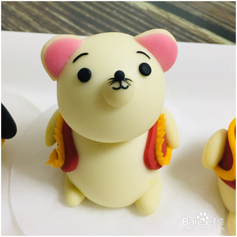 味道绝美的3D卡通造型馒头